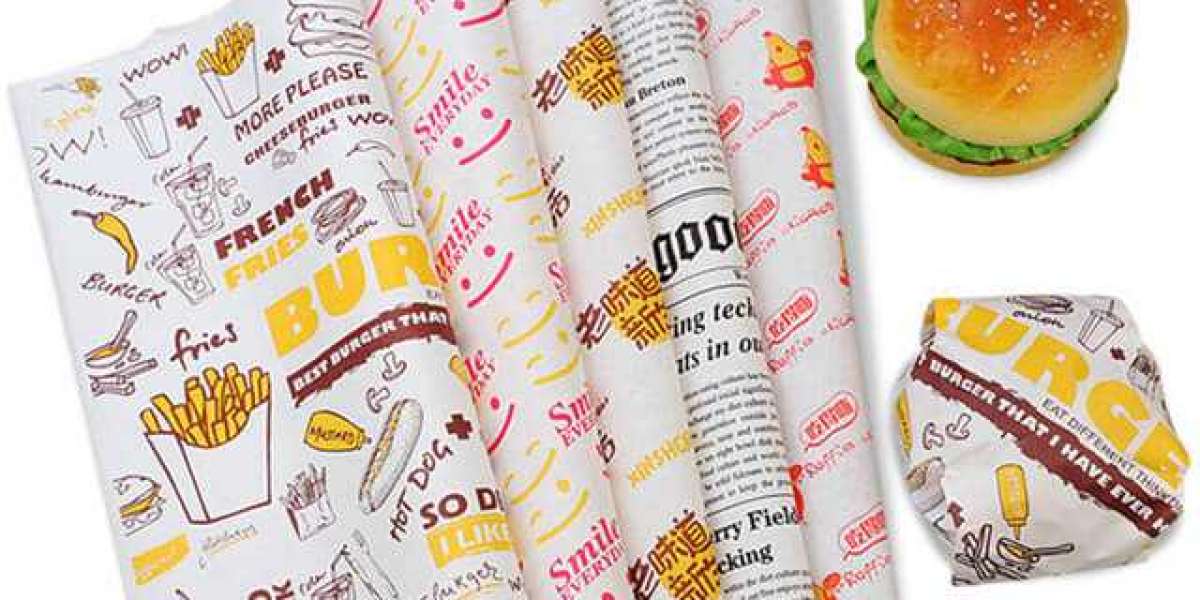 Burger Wrapping Paper: Perfect For Packaging Your Delicious Creations