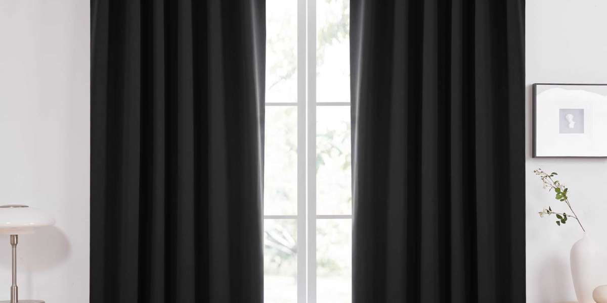 Blackout curtains for windows