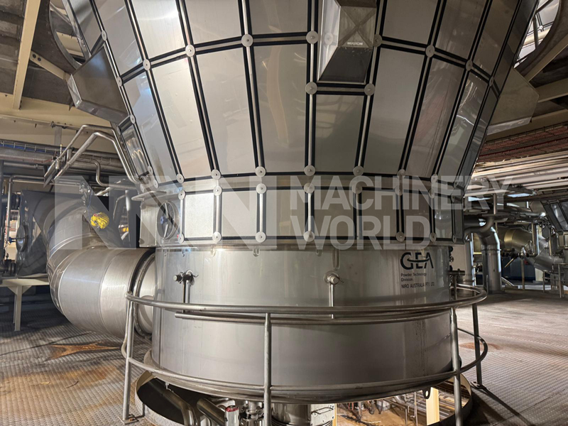 GEA MVR Evaporator with TVR Finisher & Niro MSD 800 Spray Dryer Plant (≤5Te per hour) - Plant #2 - Machinery World