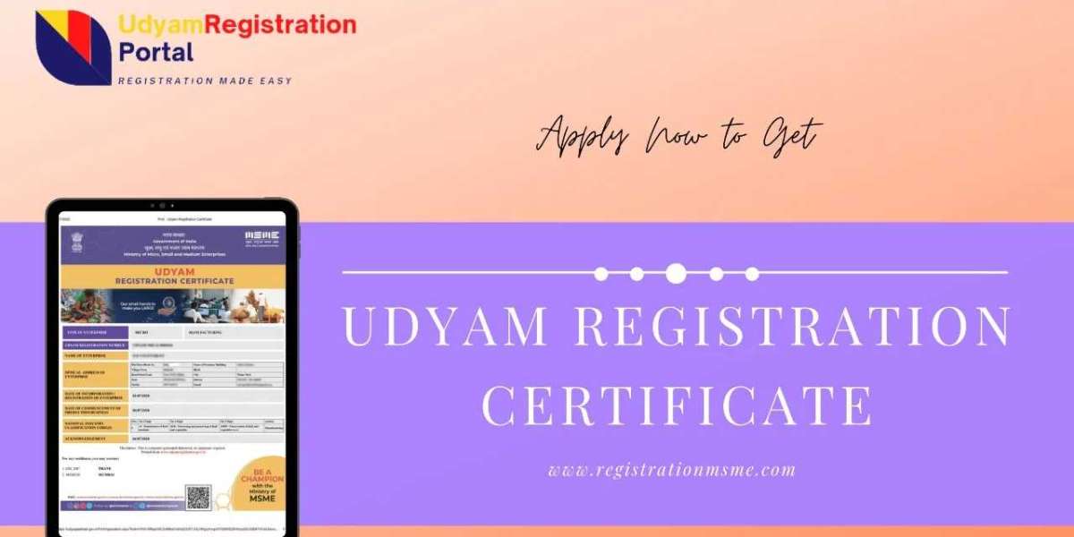 Understanding Udyam Registration Certificate: A Comprehensive Guide